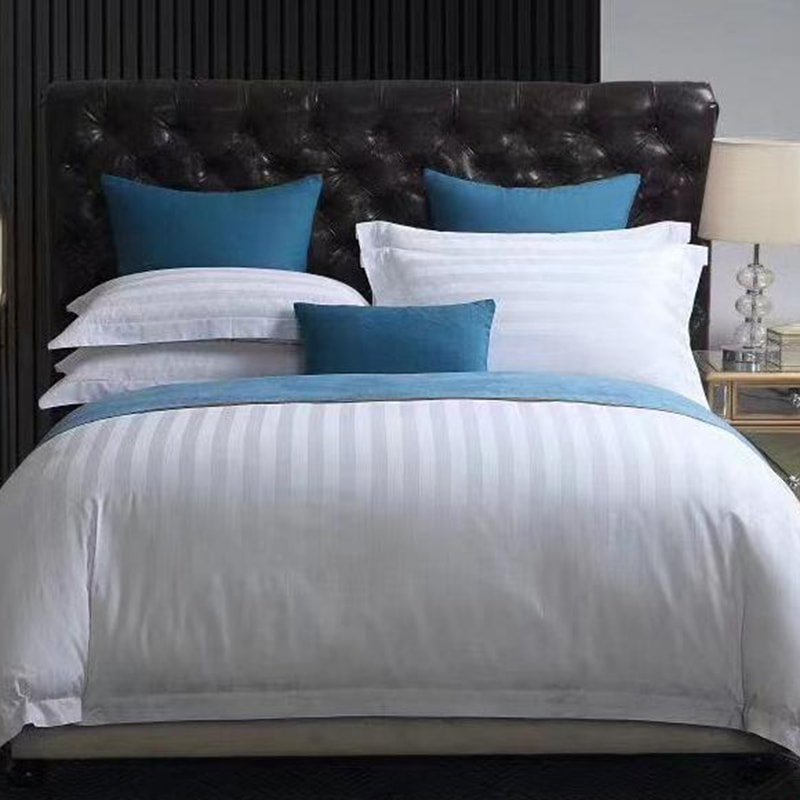 Stripes Pure Cotton Bed Sheet Set