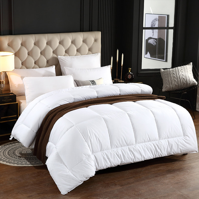 Juego de sábanas de algodón puro sólido