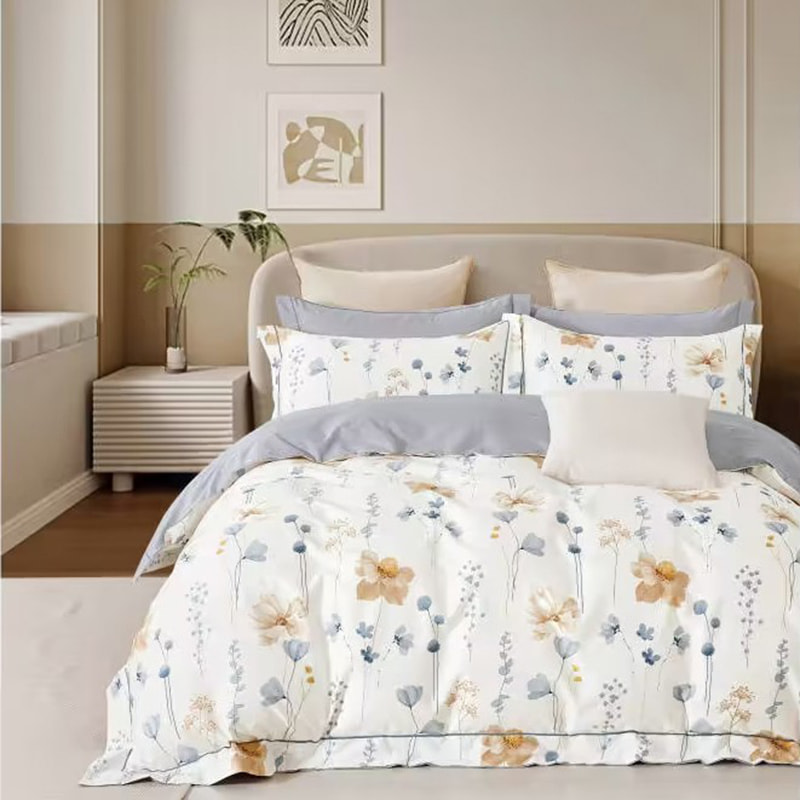 Set de edredón de algodón puro de invierno