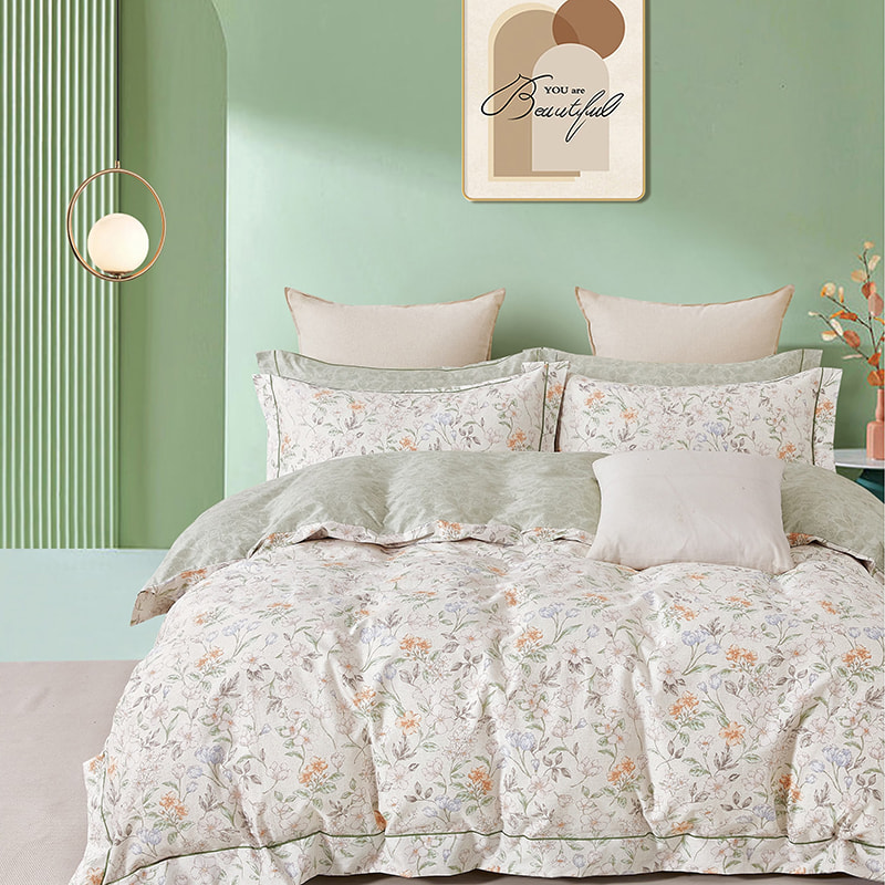 Set de edredón de algodón puro de invierno