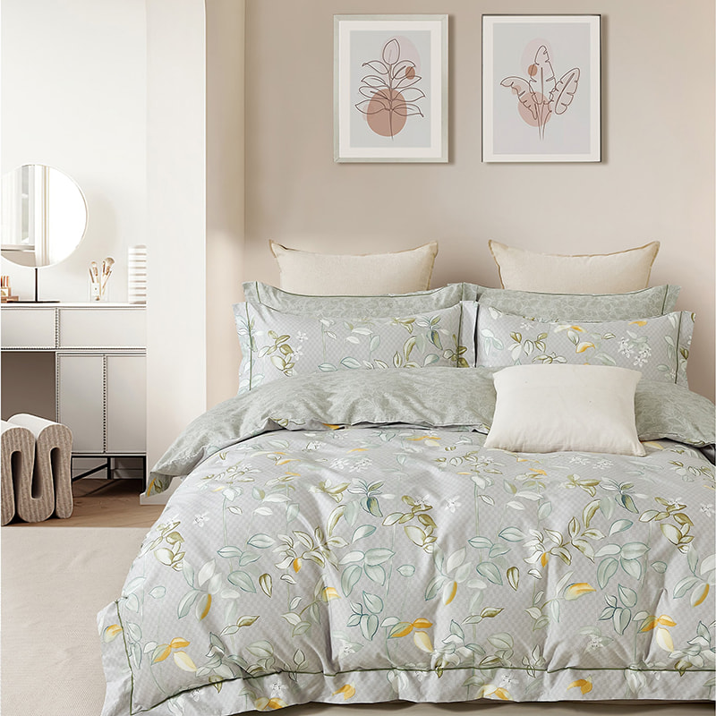 Set de edredón de algodón puro de invierno