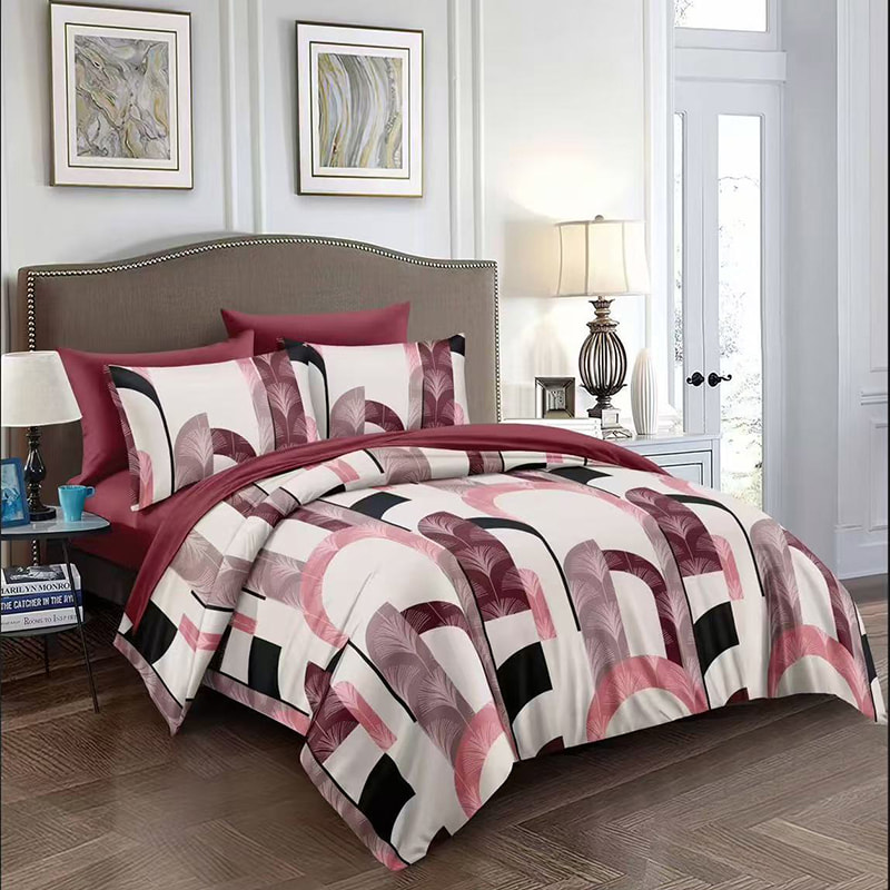 Juego de edredones de poliéster
