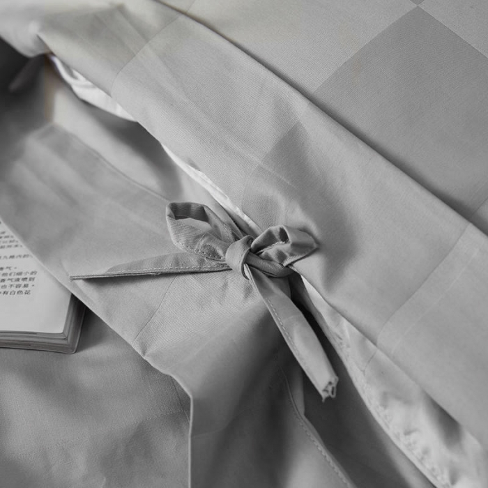 Suave algodón puro sateen hotel sábanas elegancia