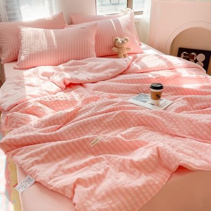 Edredón de verano de consumo climático de Seersucker