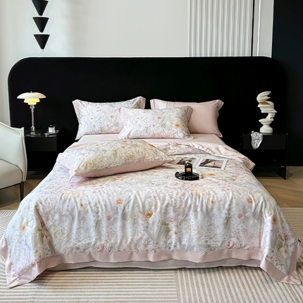 Conjunto de sábanas de tencel de lujo suave transpirable