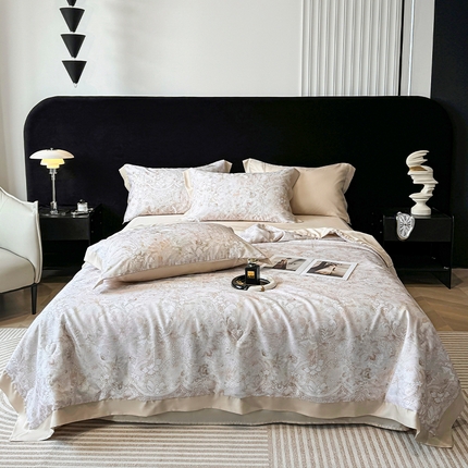 Conjunto de sábanas de tencel de lujo suave transpirable