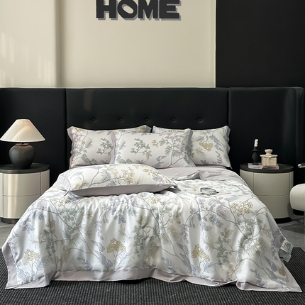 Conjunto de sábanas de tencel de lujo suave transpirable