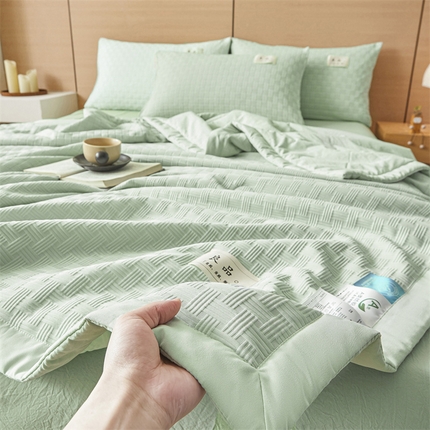 Waffle Bafle Summer Quilt suave acogedor