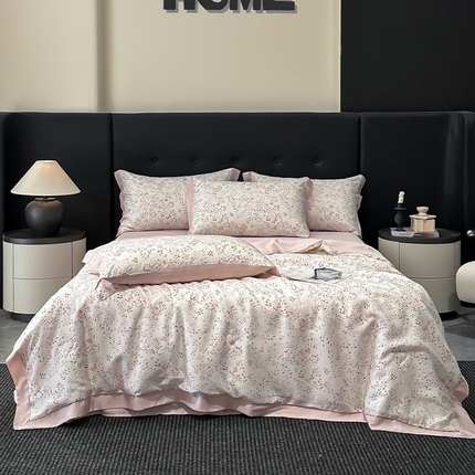 Conjunto de sábanas de tencel de lujo suave transpirable