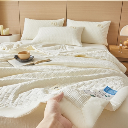 Waffle Bafle Summer Quilt suave acogedor