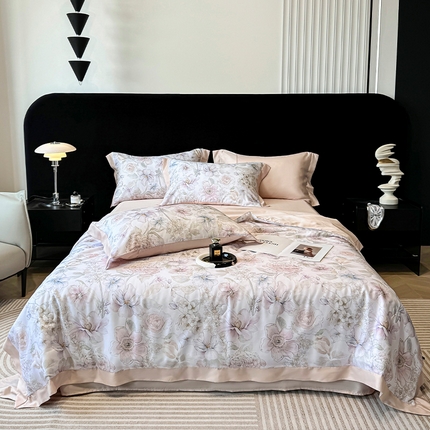 Conjunto de sábanas de tencel de lujo suave transpirable